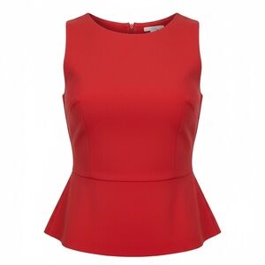 Red Sleeveless Top